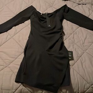Brand new with tags Lulus black XS mini dress